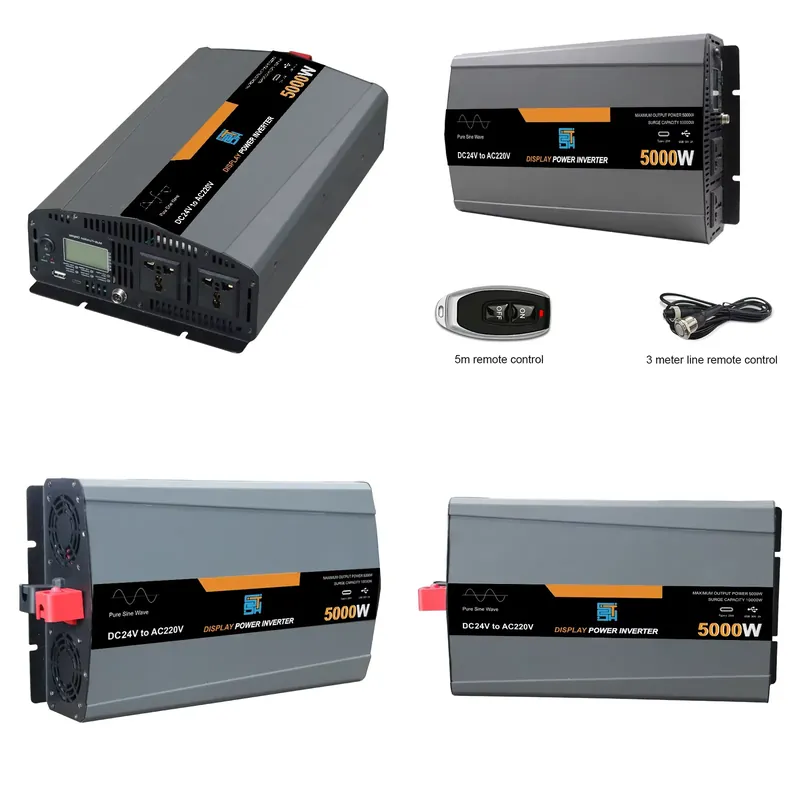 Off Grid Solar Inverter 48V 6000W - voor omvormer van DC 12V 24V