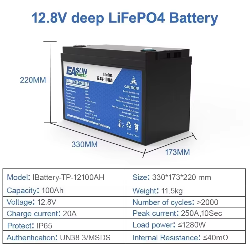EASUN POWER LiFePO4 Batterij 1 - Grid Tie Inverter Limiter 2000W recensie en prijs